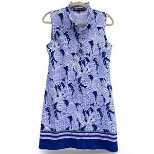 Barbara Erickson Pineapple Shift Dress